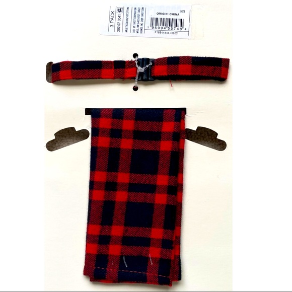 ⧓👦🏽 NWT Cat & Jack Toddler Bow Tie and Pocket Square - Picture 2 of 5